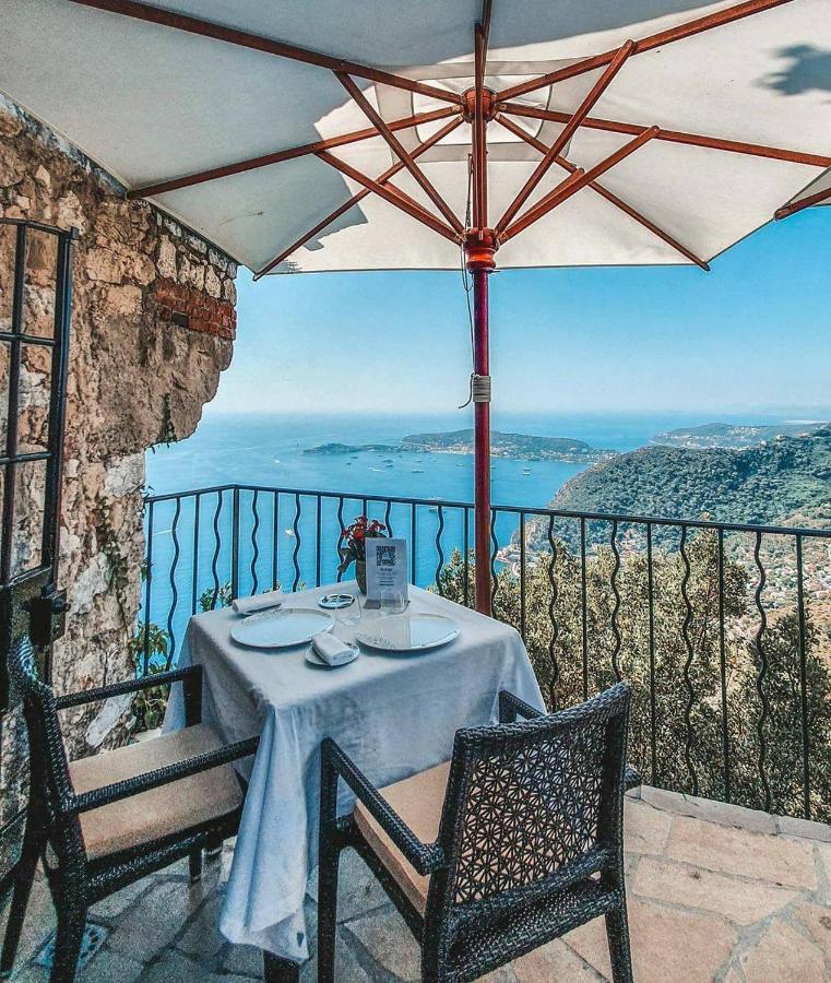 Studio Au Calme, Avec Terrasse Et Parking A Eze Village Exterior foto